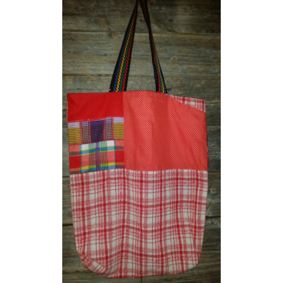 Sac emplette rouge